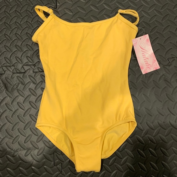 Natalie Dancewear Other - Buttercup yellow NEW child’s medium leotard Natalie Dancewear Other - Buttercup yellow NEW child’s medium leotard